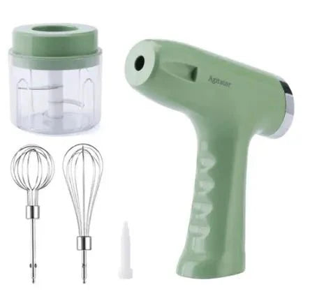 3 in 1 USB Rechargeable Electric Chopper, Beater and Whisker