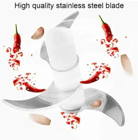 3 in 1 USB Rechargeable Electric Chopper, Beater and Whisker