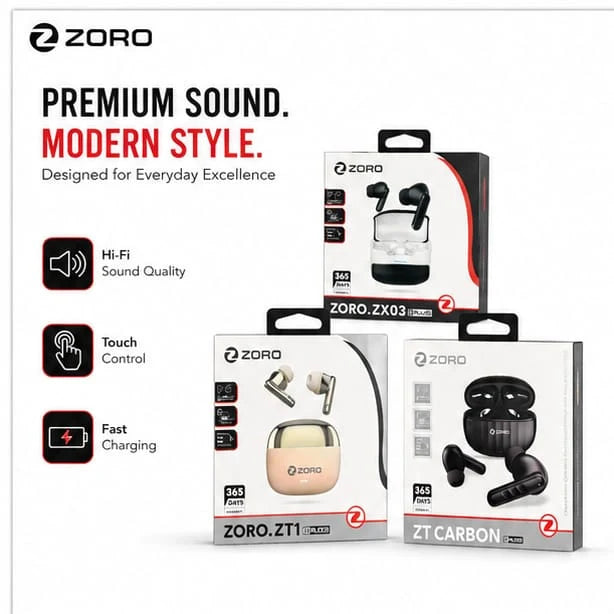 ZORO ZT1 Wireless Bluetooth Earbuds