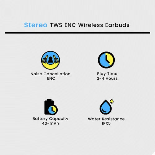 Stereo Wireless Earbuds